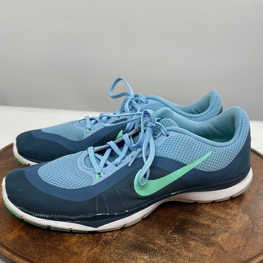 Nike Shoes Wm 10 Blue Green Training Flex TR 6 Sneakers